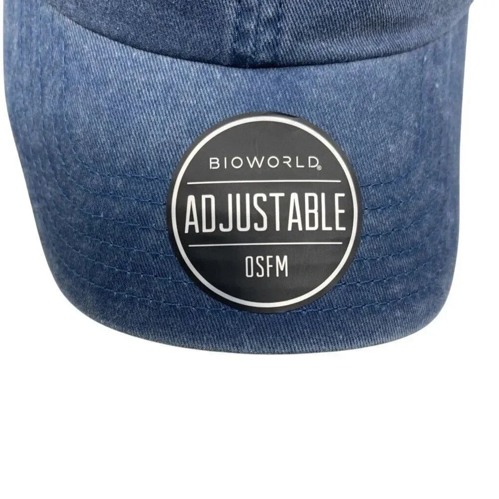 Yoda Star Wars Unisex Denim Baseball Cap‎ Blue Strapback 6 Panel One Size New
